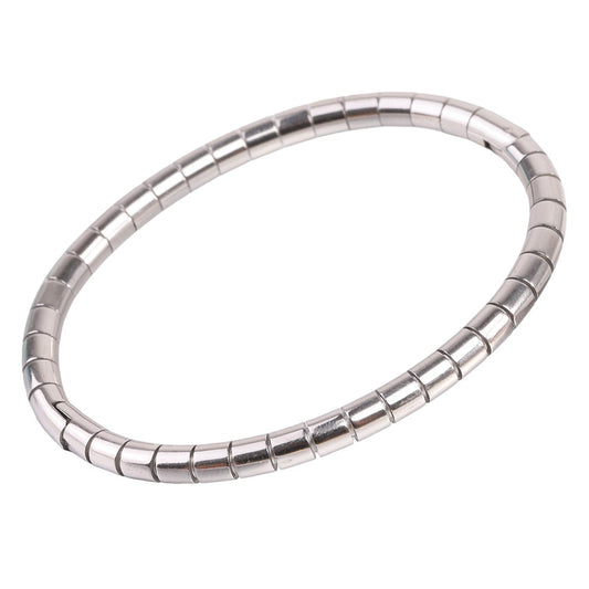 Pulsera acero inoxidable - Plateada